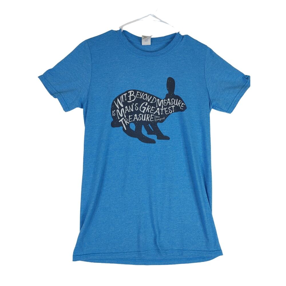 Harry Potter Luna Lovegood Rabbit Patronus tshirt womens small 0614 - Picture 1 of 6